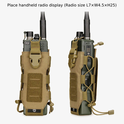 Tactical Tool Bag Outdoor Adjustable Hanging Water Bottle Bag