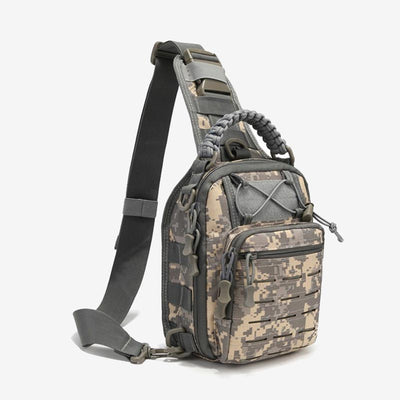 Camo Chest Bag Outdoor Sports Travel Portable Mens Sling Bag