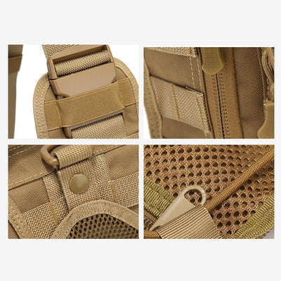 Camo Chest Bag Outdoor Sports Travel Portable Mens Sling Bag