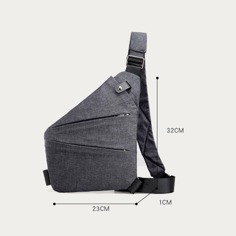 Anti-Theft Waterproof Sling Bag Chest Bag - image 9