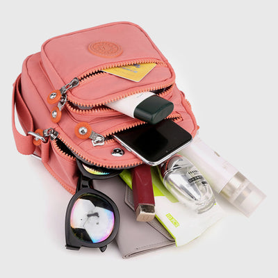 Women's Mini Crossbody Bag Lightweight Multi Pocket Shoulder Bag Purses