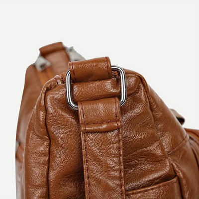 Crossbody Bag For Women Twist Design Plain Color Classic Purse