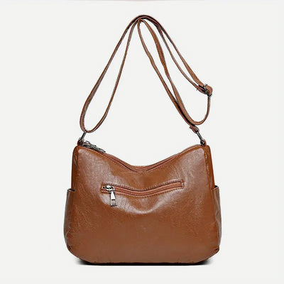 Crossbody Bag For Women Twist Design Plain Color Classic Purse