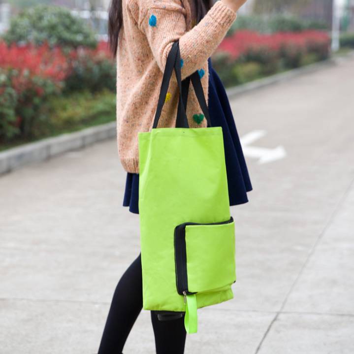 Large Capacity Expandable Foldable Trolley Bag