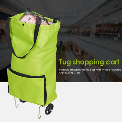 Large Capacity Expandable Foldable Trolley Bag