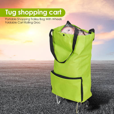 Large Capacity Expandable Foldable Trolley Bag