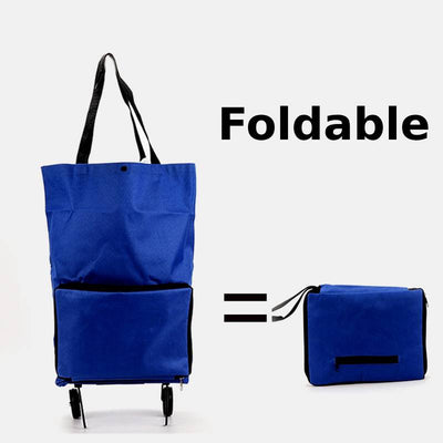 Large Capacity Expandable Foldable Trolley Bag