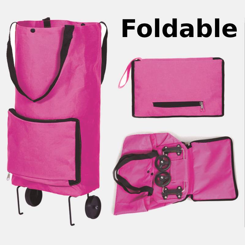 Large Capacity Expandable Foldable Trolley Bag