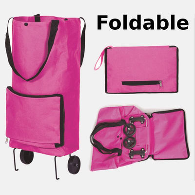 Large Capacity Expandable Foldable Trolley Bag