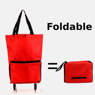 Large Capacity Expandable Foldable Trolley Bag