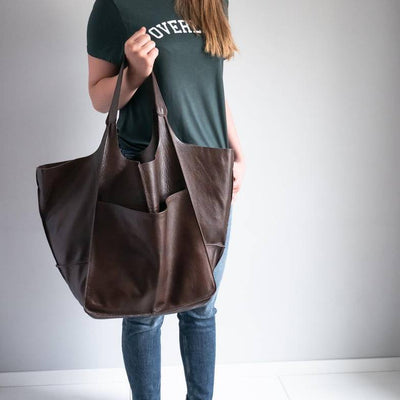 Vintage Oversized Tote Bag