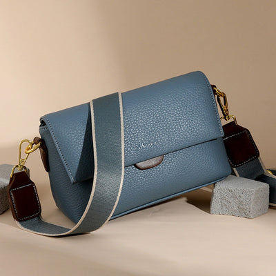 Faux Leather Crossbody Cell Phone Purse with 2 Shoulder Strap