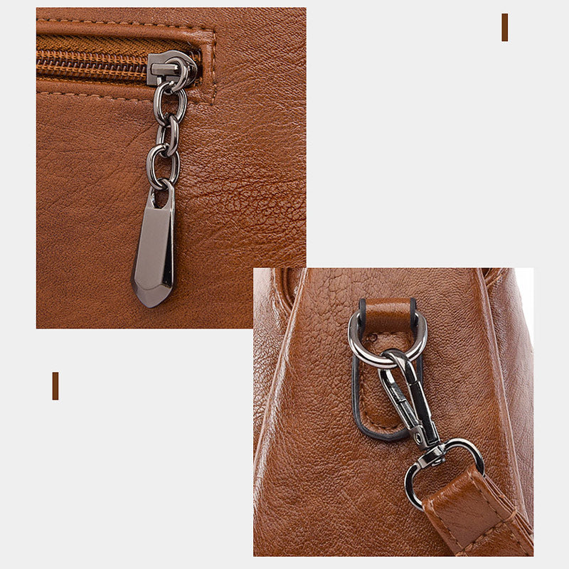 Simple Underarm Bag For Women Commuter Double Strap Crossbody Purse