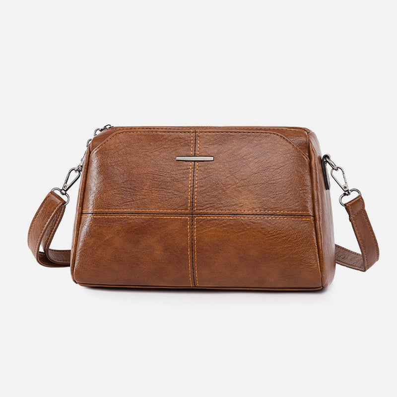 Simple Underarm Bag For Women Commuter Double Strap Crossbody Purse