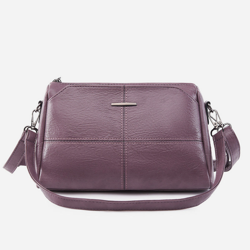 Simple Underarm Bag For Women Commuter Double Strap Crossbody Purse