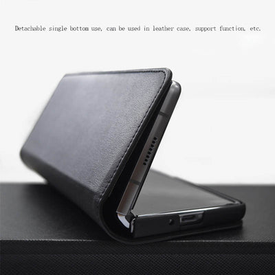 Samsung Z Fold 2/3/4/5/6 Split Clamshell Leather Phone Case