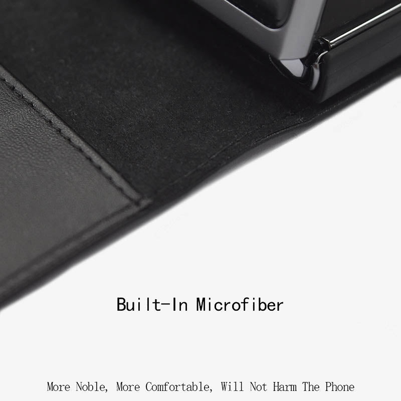 Samsung Z Fold 2/3/4/5/6 Split Clamshell Leather Phone Case
