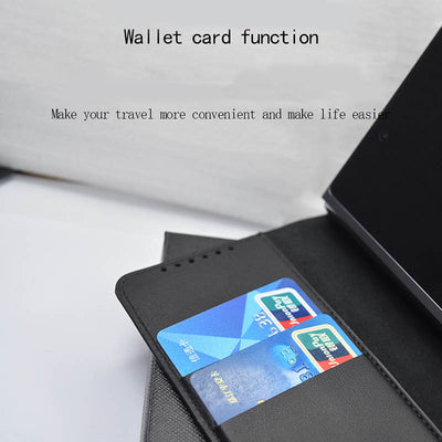 Samsung Z Fold 2/3/4/5/6 Split Clamshell Leather Phone Case