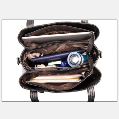 Top-Handle Bag For Women Tassel Large Capacity Crossbody Bag