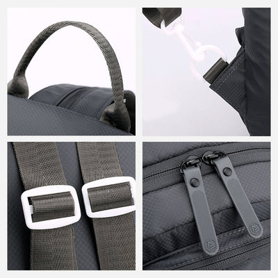 Multifunctional Nylon Chest Bag For Women Men Convertible Backpack