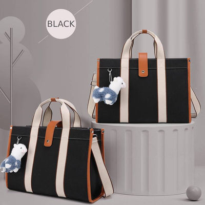 Multi-Slot Tote Bag Large Capacity Handbag for New Mom Shoping Beach Travel Purse