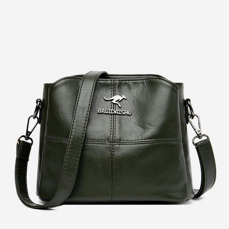 Purses and Handbags for Women Multi-Compartment PU Crossbody Bag Shoulder Bag