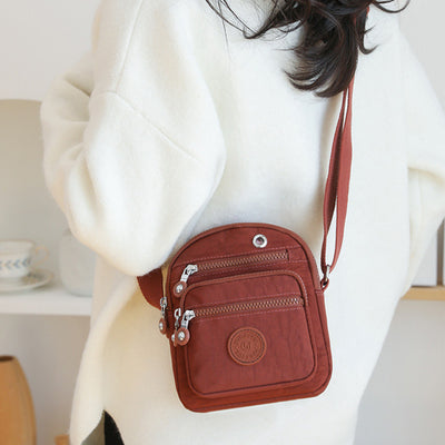 Women's Mini Crossbody Bag Lightweight Multi Pocket Shoulder Bag Purses