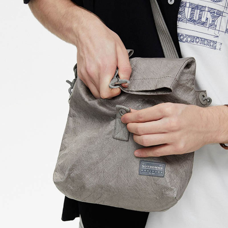 Eco-Friendly Tyvek Bag Crossbody Purse Tear Resistant Shoulder Bag