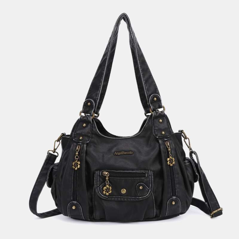 Multi-Pocket Travel Messenger Shoulder Bag