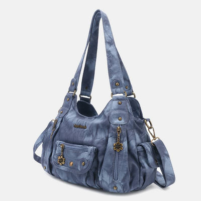 Multi-Pocket Travel Messenger Shoulder Bag