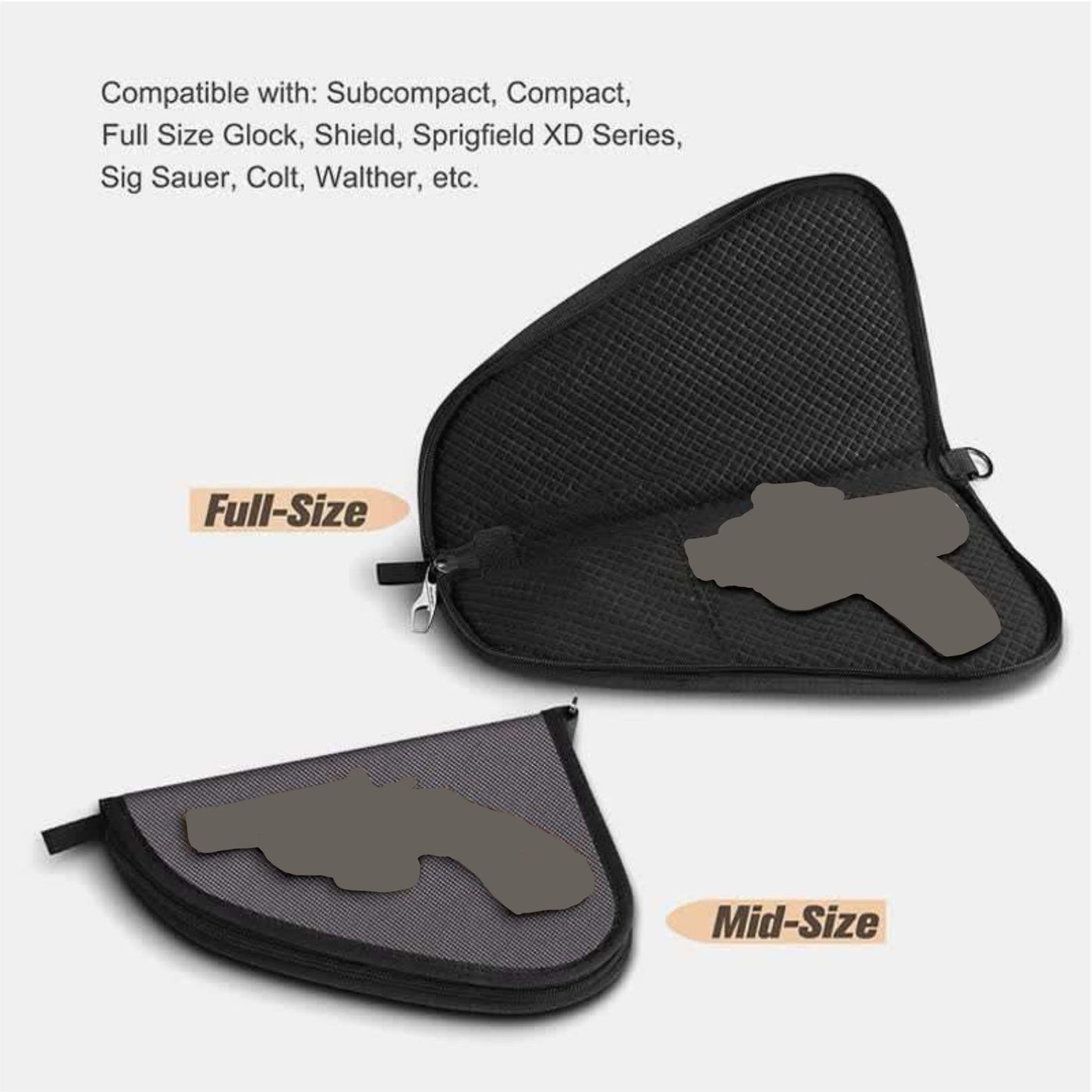Concealed Carry Pouch Tactical Soft Rug Case