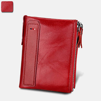 Men's Genuine Leather RFID Wallet