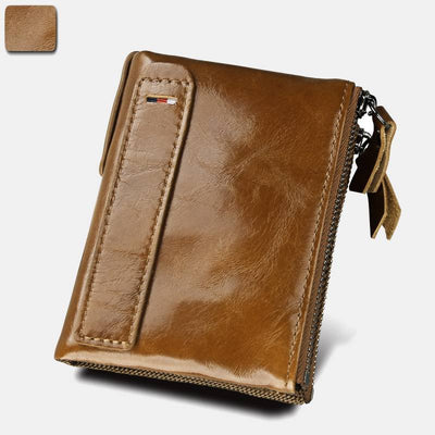 Men's Genuine Leather RFID Wallet