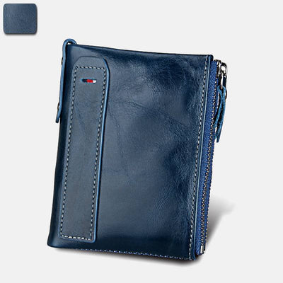 Men's Genuine Leather RFID Wallet