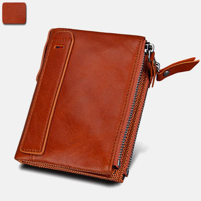 Men's Genuine Leather RFID Wallet