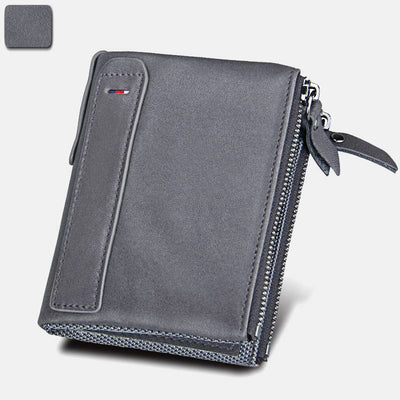 Men's Genuine Leather RFID Wallet