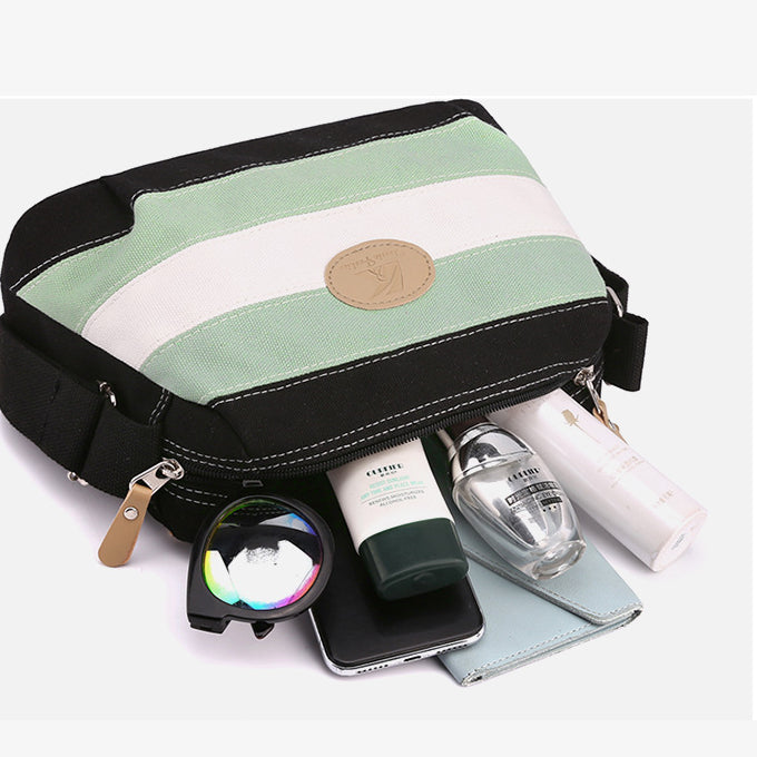Canvas Crossbody Bag for Women Lightweight Small Shoulder Purse