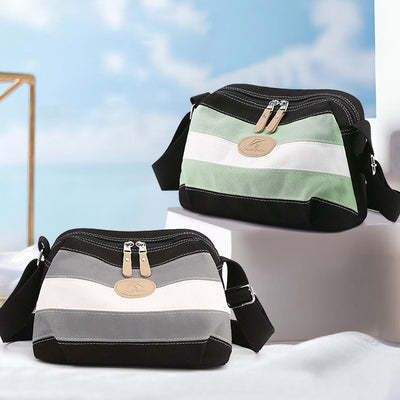 Canvas Crossbody Bag for Women Lightweight Small Shoulder Purse