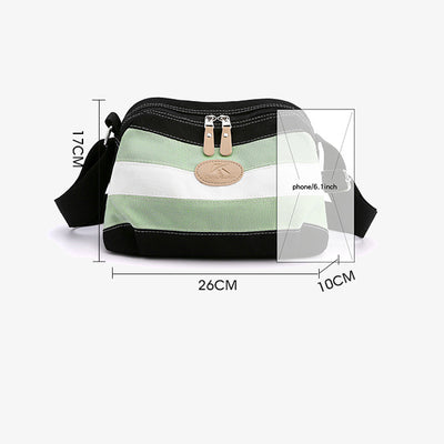 Canvas Crossbody Bag for Women Lightweight Small Shoulder Purse