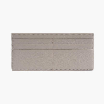 Ultra Thin Leather Wallet Plain Color Long Purse For Women