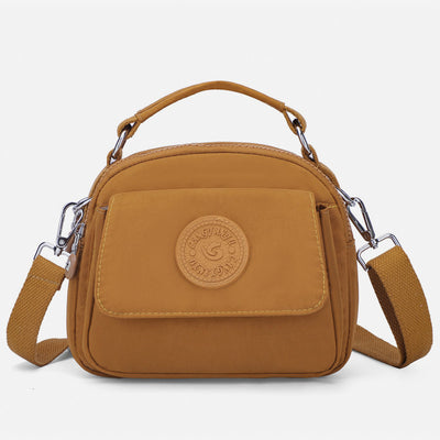 Multiple Color Crossbody Handbag Lightweight Nylon Printed Purse For Women