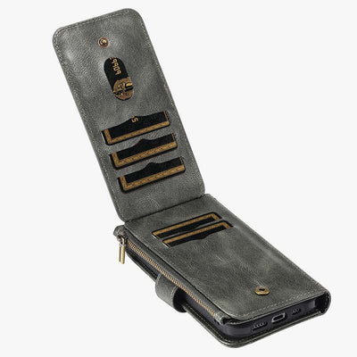 2 In 1 Phone Case For Iphone Multiple Slot Wallet