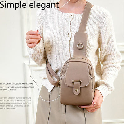 Sling Bag For Women Simple Outdoor Sports Cycling Chest Bag