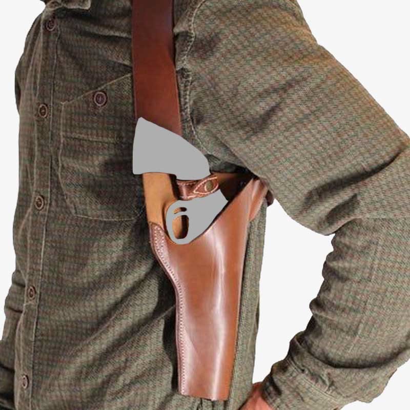 Underarm Shoulder Bag Steampunk Double Shoulder Armpit Bag
