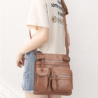 Large-Capacity Waterproof Crossbody Bag