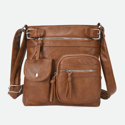 Large-Capacity Waterproof Crossbody Bag