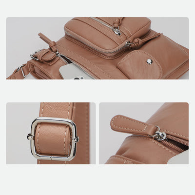 Large-Capacity Waterproof Crossbody Bag