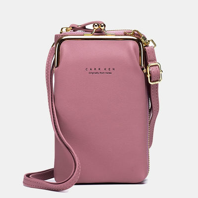 Large Capacity Kiss-Lock Wallet Crossbody Phone Bag (BUY 1 GET 1 FREE)
