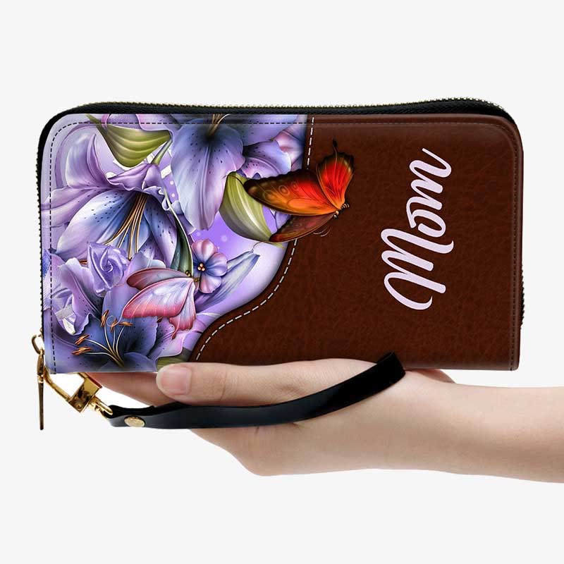 Custom Name Wallet May The Lord Give You His Peace