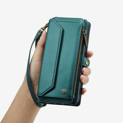 Cellphone Bag Wallet for Samsung Z Fold 3/4/5 RFID Blocking Crossbody Purses Clutch